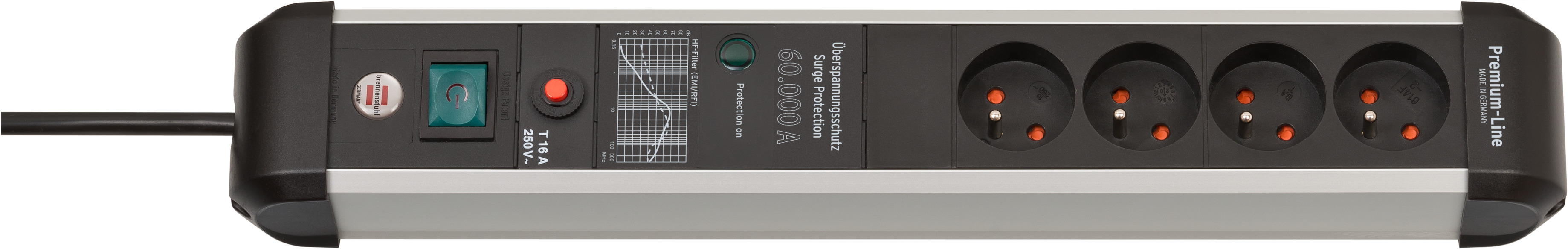 POLE300 - Prolongateur Multiprise Antifoudre Parasurtenseur