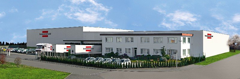 1992: Bouw van fabriek Brennenstuhl S.A.S. Frankrijk